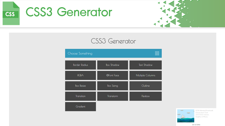 5 Css Generators ที่ดีที่สุด สำหรับนักออกแบบเว็บไซต์ | Blog.Sogoodweb.Com